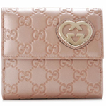 GUCCI/グッチ 2012年春夏新作 LOVELYハートシェープ2つ折り財布 ...