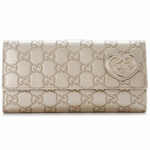 GUCCI/グッチ 2012年春夏新作LOVELYWホック2つ折り長財布 245...