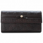 GUCCI/グッチ 2012年春夏新作MAYFAIRボウリボン2つ折り長財布 2...