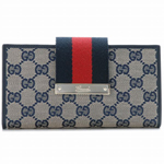 GUCCI/グッチ 2012年春夏新作LADIES WEB2つ折りフラップ長財布...