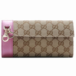 GUCCI/グッチ 2012年春夏新作SIENNAグッチシマGG柄2つ折り長財布...