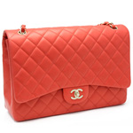 CHANEL シャネルデカマトラッセ34cmチェーンショルダーバッグラムスキンバ...