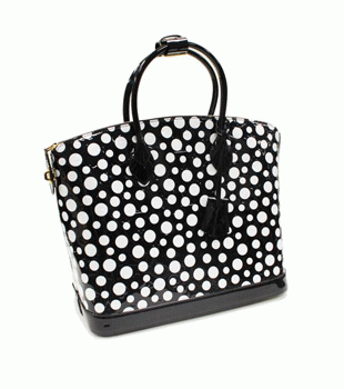 LOUIS VUITTON（ルイ・ヴィトン）ハンドバッグ モノグラム・ヴェルニ ドット・インフィニティノワール Ｍ９１３９９