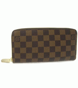 (LOUIS VUITTON)ルイヴィトン ブランドコピー ダミエ長財布 ジッピーウォレット N60015