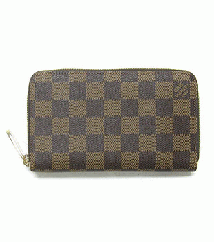 (LOUIS VUITTON)ルイヴィトン ブランドコピー ダミエ財布 ジッピーコンパクト ウォレット N60028