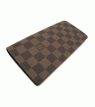 (LOUIS VUITTON)ルイヴィトン ブランドコピー ダミエメンズ長財布 ポルトフォイユブラザ N60017