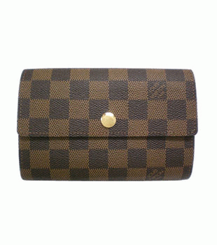 (LOUIS VUITTON)ルイヴィトン ブランドコピー ダミエ財布 ポルトフォイユアレクサンドラ N63067