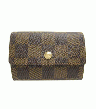 (LOUIS VUITTON)ルイヴィトン ブランドコピー ダミエ四角型コインケース ポルトモネプラ N61930