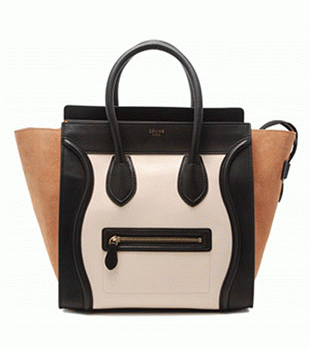 セリーヌ コピー   MINI LUGGAGEハンドバッグ 16521 3MBA 01BC