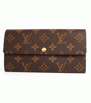 (LOUIS VUITTON)ルイヴィトン スーパーコピー財布 モノグラム レオパード ポルトフォイユサラ 長財布 M60104