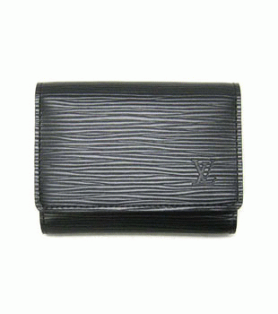 (LOUIS VUITTON)ルイヴィトン 財布コピー エピアンヴェロップカルト ドゥ ヴィジット ノワールM56582
