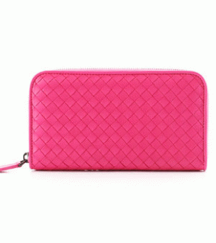 ボッテガヴェネタ シープスキン 長財布 オペラピンク 114076V001N5601 