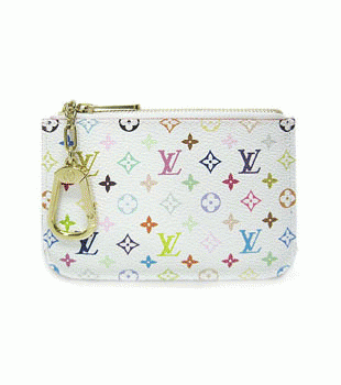 (LOUIS VUITTON)ルイヴィトンコピー モノグラムマルチカラー キーコインケース ポシェットクレ M93734