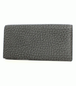 ボッテガヴェネタ トロレザー 長財布 グレー 156819VQ1601209