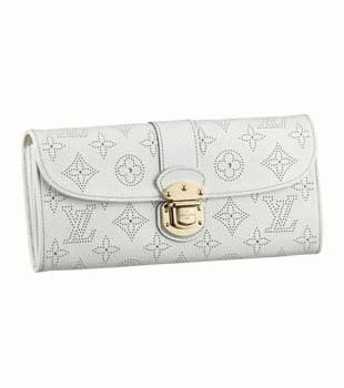 (LOUIS VUITTON)ルイヴィトン財布コピー マヒナ クラッチアメリア ブロン M93766