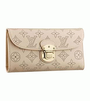 (LOUIS VUITTON)ルイヴィトン財布コピー マヒナ ポルトフォイユアメリア コキーユ M58131