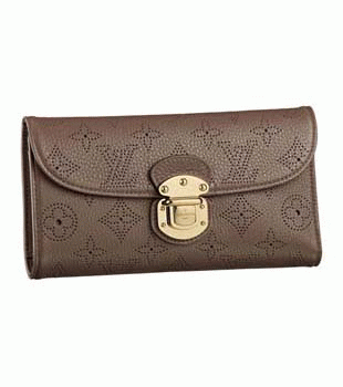 (LOUIS VUITTON)ルイヴィトン財布コピー マヒナ ポルトフォイユアメリア グリペルル M58089