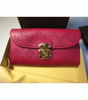 (LOUIS VUITTON)ルイヴィトン財布コピー マヒナ ポルトフォイユアメリア グルナ M58090