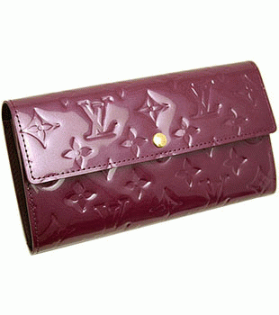 (LOUIS VUITTON)ルイヴィトン 偽物財布 モノグラムヴェルニ ポシェットポルト 2つ折長財布 M93577