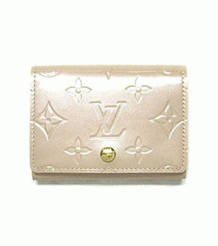 (LOUIS VUITTON)ルイヴィトン 偽物財布 ヴェルニ カードケース ローズフロランタン M91407