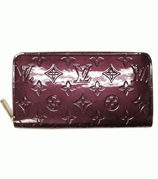 (LOUIS VUITTON)ルイヴィトン コピー財布 ヴェルニ ラウンドジップ長財布 M91536