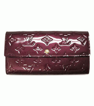 (LOUIS VUITTON)ルイヴィトン コピー財布 ヴェルニ ファスナー長札 長財布ポルトフォイユサラ M91521