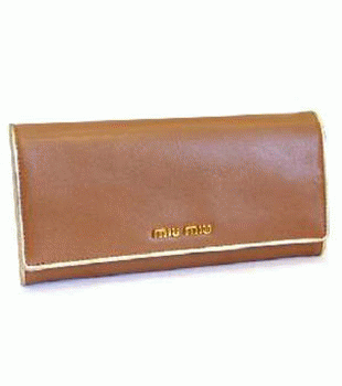 ミュウミュウ MIU MIU 長財布 サイフ 財布 さいふ ベージュ 5M1109 CAPRETTO+NAPPA LAME CAMMEO