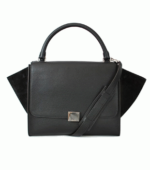 CELINE セリーヌ 16954 3MDB-38NO TRAPEZE ハンドバッグ ブラック 