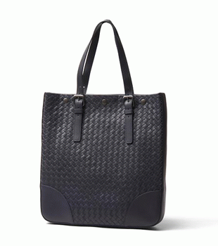 ボッテガ・ヴェネタ/BOTTEGA VENETA/ レザートートバッグ /ダークネイビー282930 v0016 4066