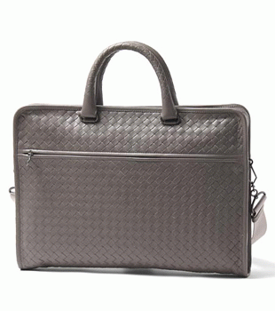 ボッテガヴェネタ/BOTTEGA VENETA/ レザーブリーフケース(２ＷＡＹ仕様) /グレー248395 vq131 2808
