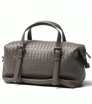ボッテガヴェネタ/BOTTEGA VENETA/ レザーボストンバッグ/モンテーニュバッグ /スチールグレー272801 v0016 2873