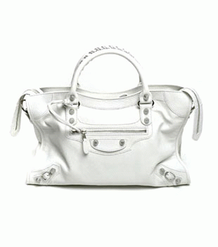バレンシアガ（BALENCIAGA）ザ・ジャイアント シティ　レディース2wayハンドバッグ　ホワイト　281770-D94JN-9070 