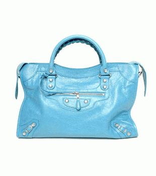 バレンシアガ（BALENCIAGA）ザ・ジャイアント シティ　レディース2wayハンドバッグ　インディゴブルー　281770-D94JN-4470 