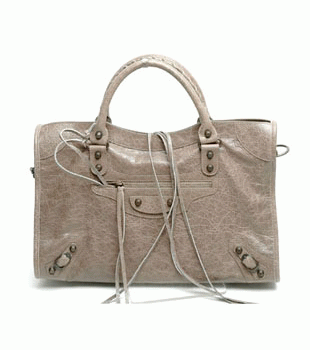 バレンシアガ（BALENCIAGA）ザ・シティ　レディース2wayハンドバッグ　アッシュブラウン　115748-D94JT-2525 