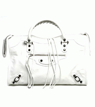 バレンシアガ（BALENCIAGA）ザ・シティ　レディース2wayハンドバッグ　ホワイト　115748-D94JT-9070 