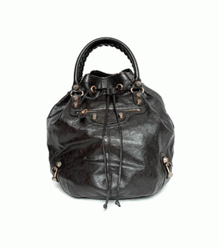 バレンシアガ（BALENCIAGA）POMPON GIANT　レディース2wayトートバッグ　ブラック　285440-D94JO-1000 