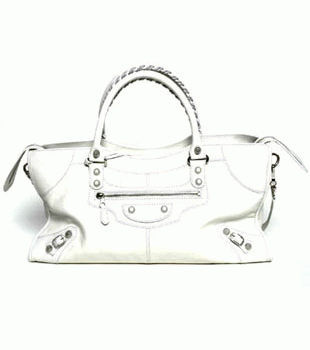 バレンシアガ（BALENCIAGA）ザ・ジャイアント パートタイム　レディースハンドバッグ　ホワイト　282009-D94JN-9070