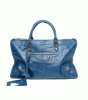 バレンシアガ（BALENCIAGA）ザ・ジャイアント ワーク　レディースハンドバッグ　ブルー　285451-D94JO-4175 