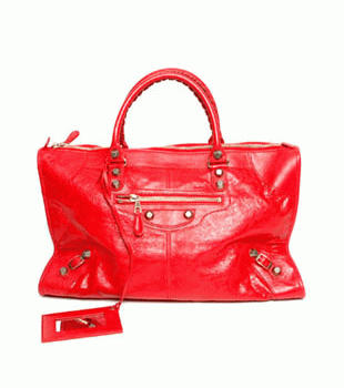バレンシアガ（BALENCIAGA）ザ・ジャイアント ワーク　レディースハンドバッグ　レッド　285451-D94JO-6480 