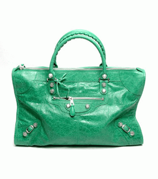 バレンシアガ（BALENCIAGA）ザ・ジャイアント ワーク　レディースハンドバッグ　エメラルドグリーン　285451-D94JN-3725 