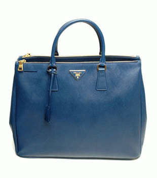  プラダ（PRADA）SAFFIANO LUX　レディーストートバッグ　ブルー　BN1802-NZV-016 