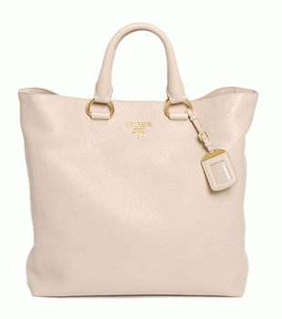 プラダ（PRADA）VITELLO DAINO　レディース2wayトートバッグ　サンドベージュ　BN1713-BBE-036 