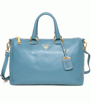 プラダ（PRADA）VIT.DAINO　レディース2wayトートバッグ　マリンブルー　BL0778-BBE-F16 
