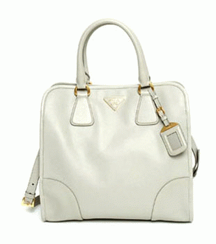 プラダ（PRADA）SAFFIANO LUX　レディース2wayトートバッグ　ライトグレー　BN2254-NZV-D32 