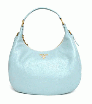 プラダ（PRADA）VITELLO DAINO　レディーストートバッグ　ライトブルー　BR4311-BBE-D30 