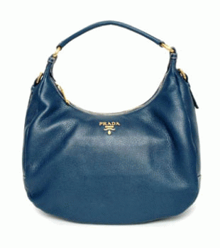 プラダ（PRADA）VITELLO DAINO　レディーストートバッグ　ブルー　BR4311-BBE-016 