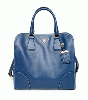 プラダ（PRADA）SAFFIANO LUX　レディース2wayトートバッグ　ブルー　BN2254-NZV-016 