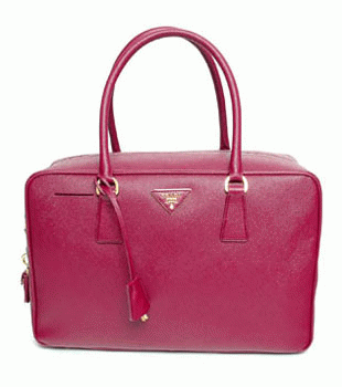 プラダ（PRADA）SAFFIANO LUX　レディースハンドバッグ　アメジスト　BL094F-NZV-390KKK 