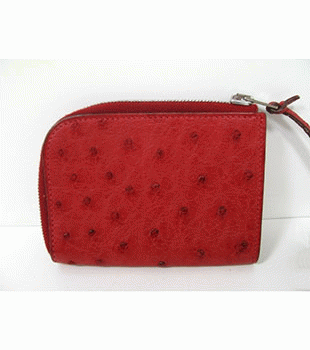 エルメスコインケースルージュ（金具：シルバー）HERMES328018