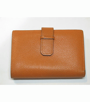エルメスジュラⅡ二つ折り財布ルージュHERMES328031